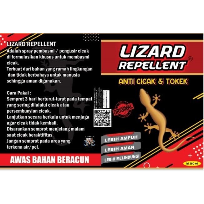 NewsBanget- Lizard Repellent Spray Basmi Cicak Usir Cicak Racun Cicak Racun Tokek