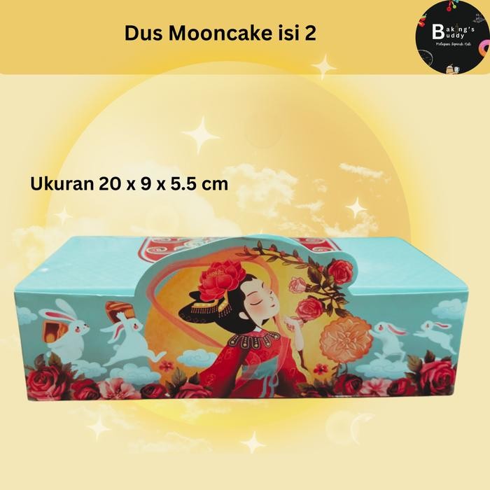 Dus Box Mooncake kue bulan isi 2