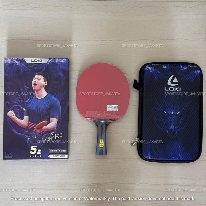 LOKI RXTON Series R5 Bet Tenis Meja Bat Pingpong ORIGINAL - Bat tenis meja Bet ping pong LOKI RXTON