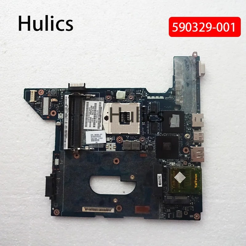 Casing Laptop Hulics Used 590329-001 NAL70 LA-4107P MAIN BOARD For HP Compaq CQ41 Laptop Motherboard