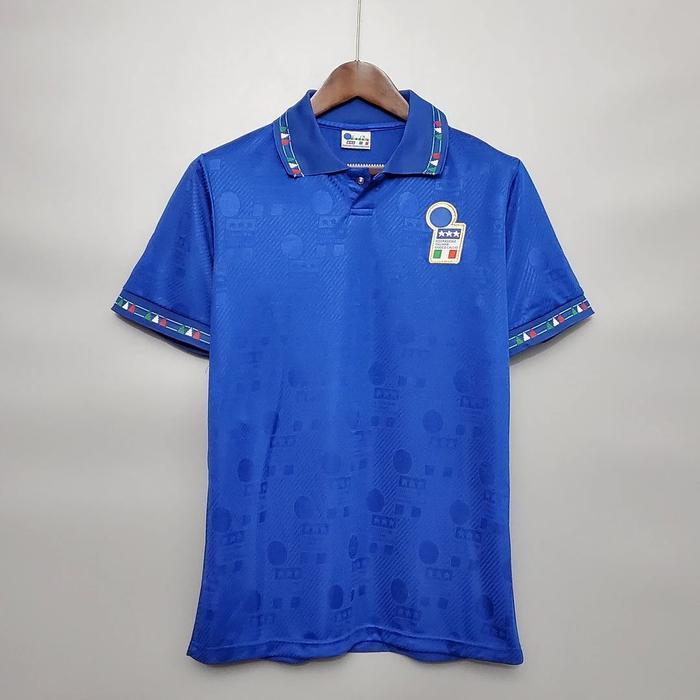 Wiworiya - Jersey Retro Italy World Cup 1994 Sport Terbaru 