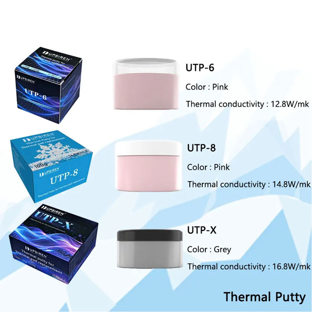 UPSIREN Thermal Putty UTP-8 For VGA GPU IC Processor Rapid Cooling Thermal Pad Replacement Heat