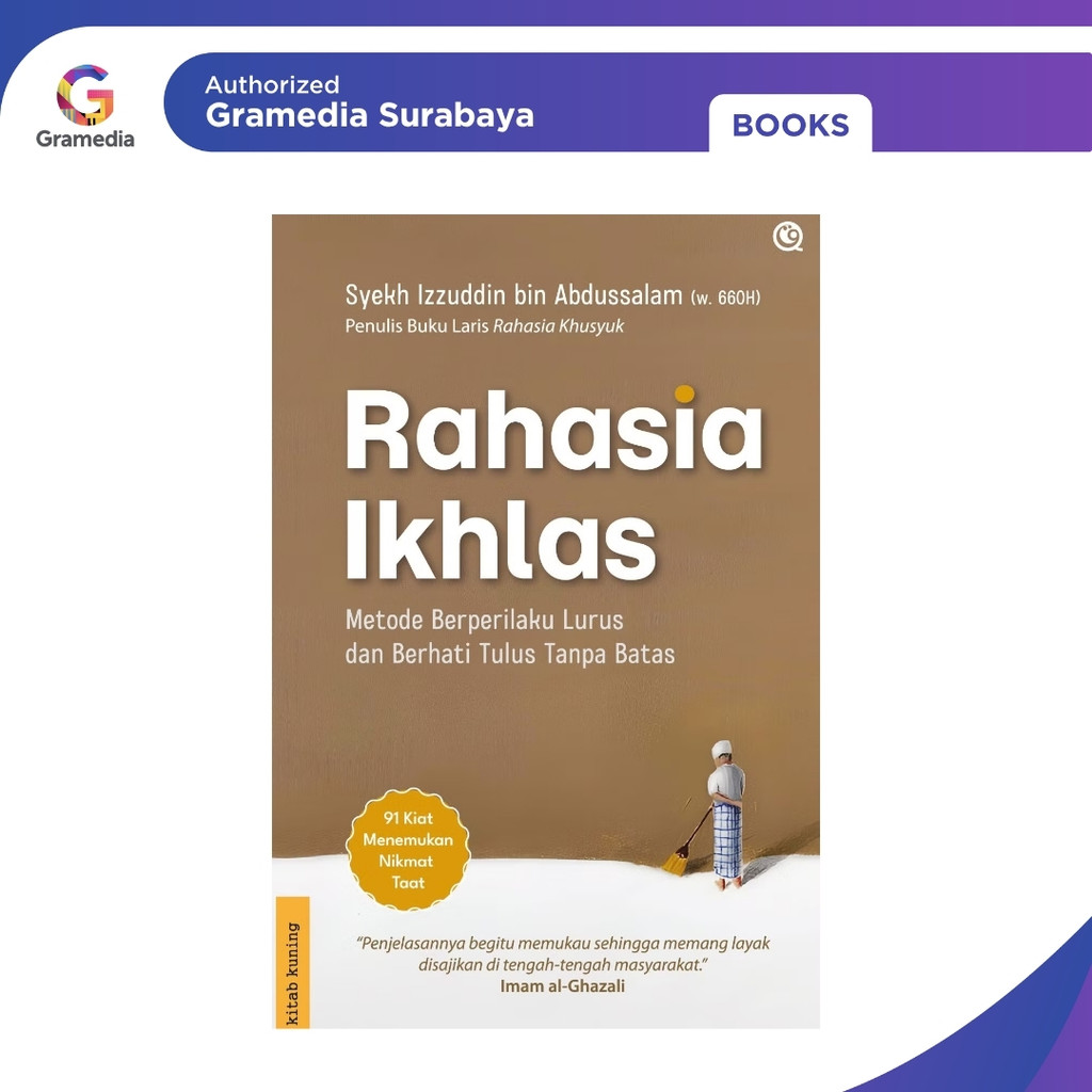 Gramedia Surabaya - Rahasia Ikhlas