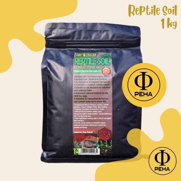 Reptile Soil 1 Kg Substrat Kandang Reptil Substrate Isopod Tarantula