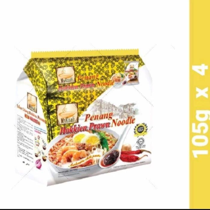 Penang Hokkien Prawn Noodles 4X115Gr My Kuali Pasti Promo