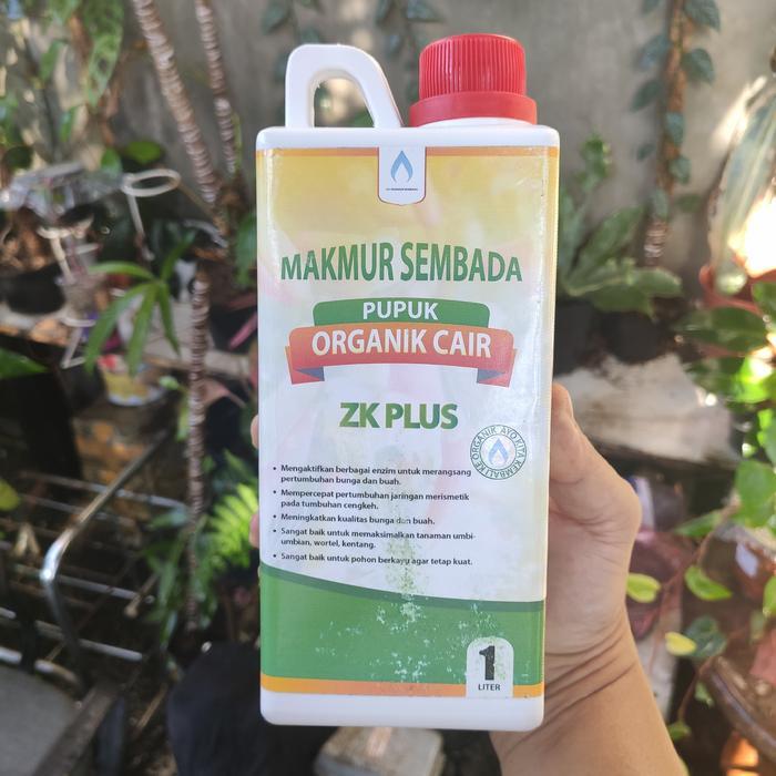 Pupuk Organic Cair Zk Plus - Pupuk Pelebat Buah - Hormon Pelebat Buah Terbaruu