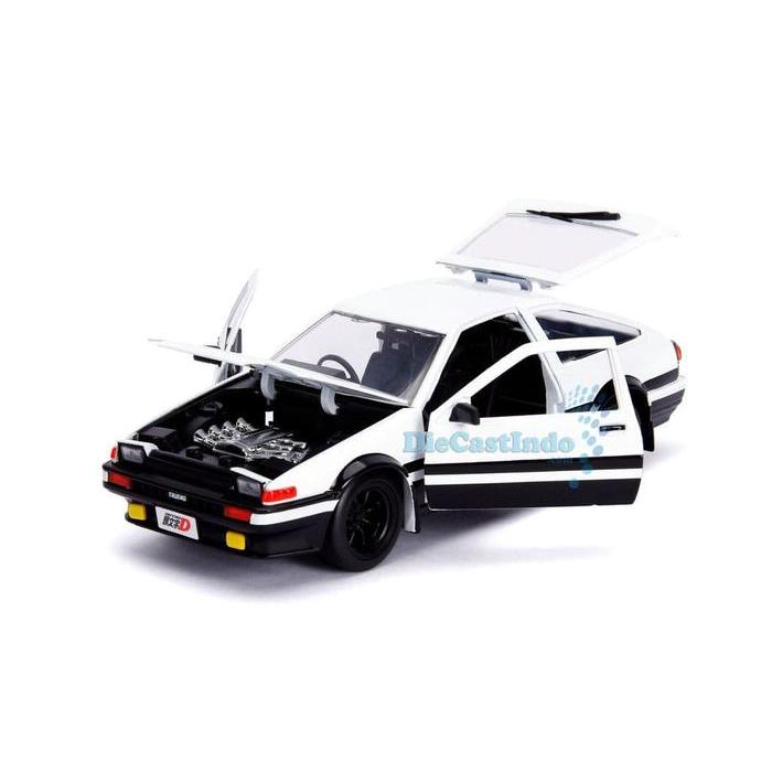 Jada Hollywood Rides Toyota Trueno Ae86 & Takumi - Skala 1:24 Terbaru 