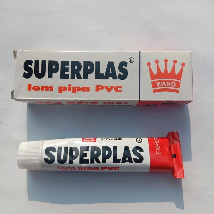 Lem Paralon pipa PVC Superplas