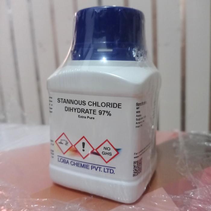 Tin Ii Chloride / Stannous Chloride 97% Equvalent Merck Repack 10G #Gratisongkir