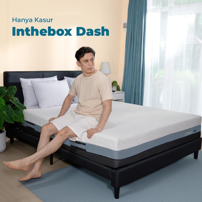 Kasur Spring Bed Extra Cool Fabric Orthopedic In The Box Dash - Free Bantal Diskon Sale