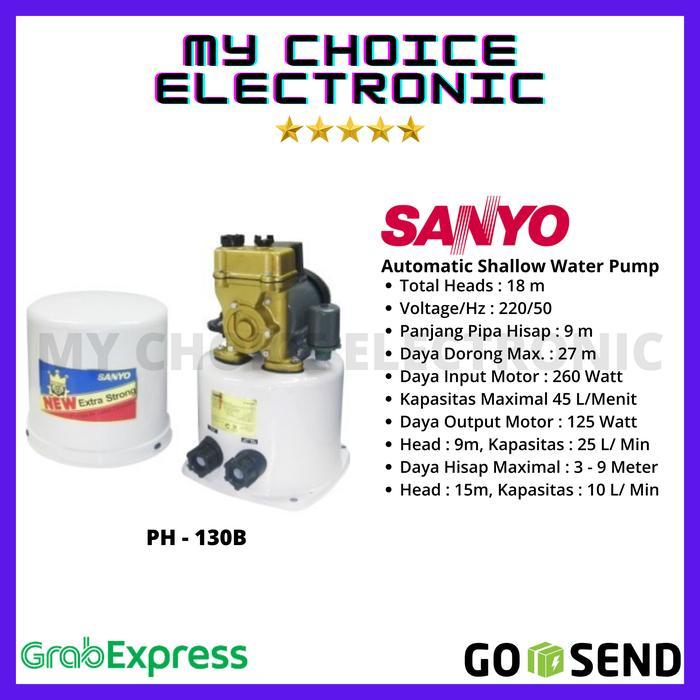 Sanyo Pompa Air Ph-130B P-H130B Terbaru 