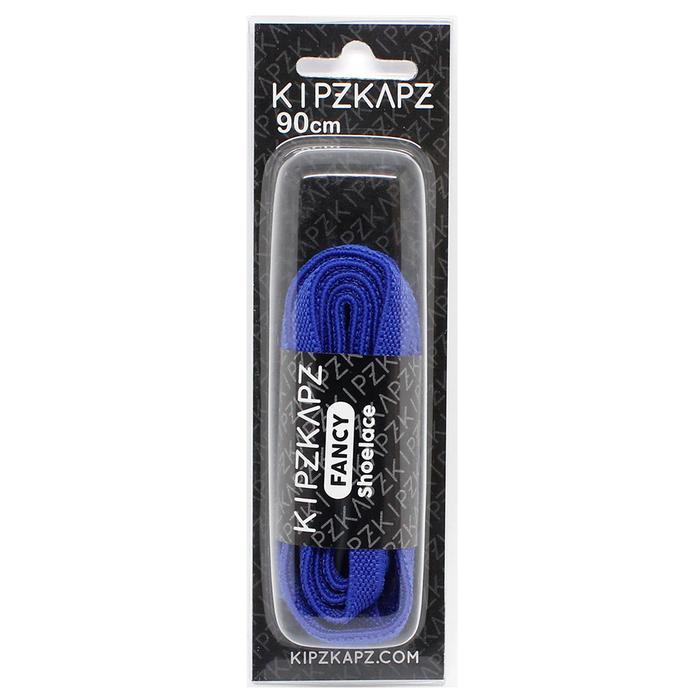 Tali Sepatu Elastis Pipih Lebar 7mm untuk Sneaker dan Olahraga - Biru Terang - 90cm