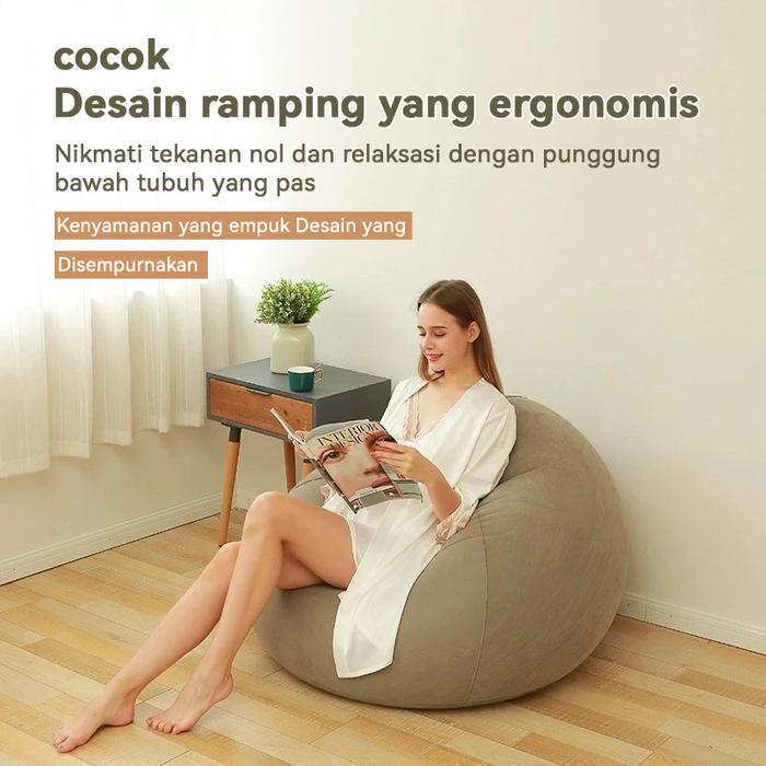 Promo Sofa Santai Angin Sofa Bean Bag Indoor Outdoor Sofa Angin Beanbag Inflatable Sofa/Lazy