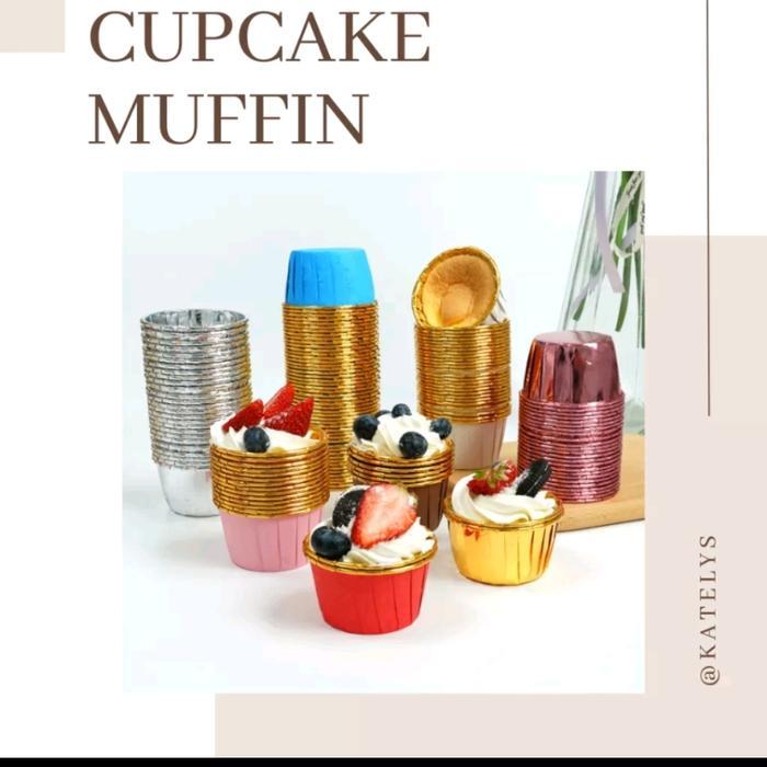 Kertas Cupcake, Muffin cup, paper cup, kertas cup cake, polos