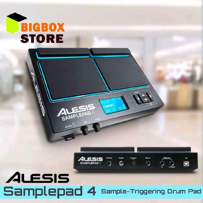 Alesis Sample Pad 4 - 4 Pad Percussion + Sample Triggering Instrument