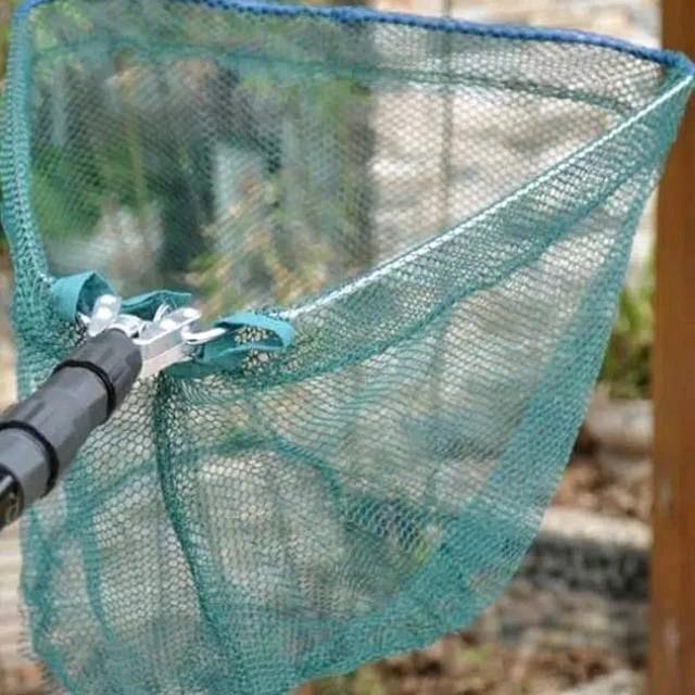 Serok Ikan Model Lipat Pancing