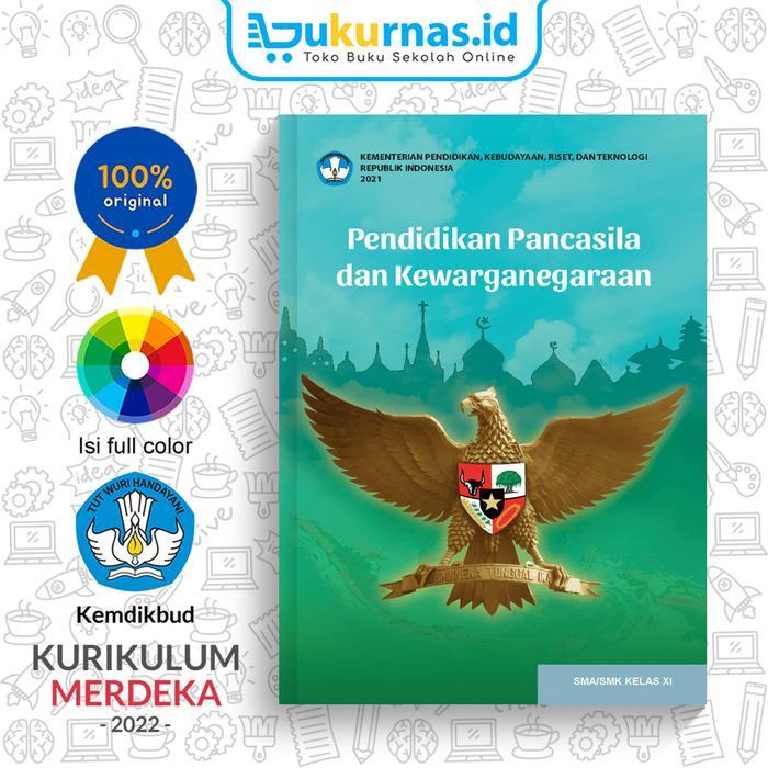 TERLARIS Buku PPKn SMA/SMK Kelas 11 Kurikulum Merdeka Kurmer READY