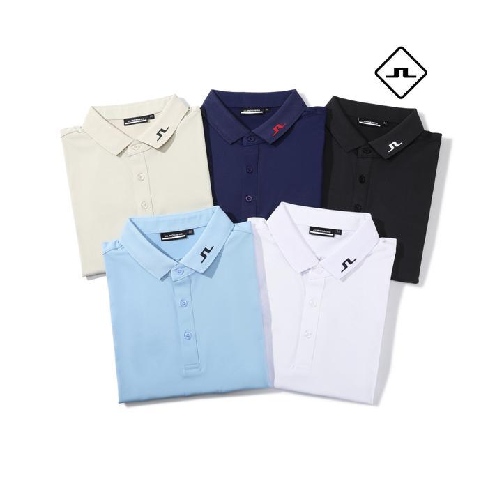 Baju Polo Shirt Golf Pria Kaos Kerah Golf Polyester JL KV Bridge