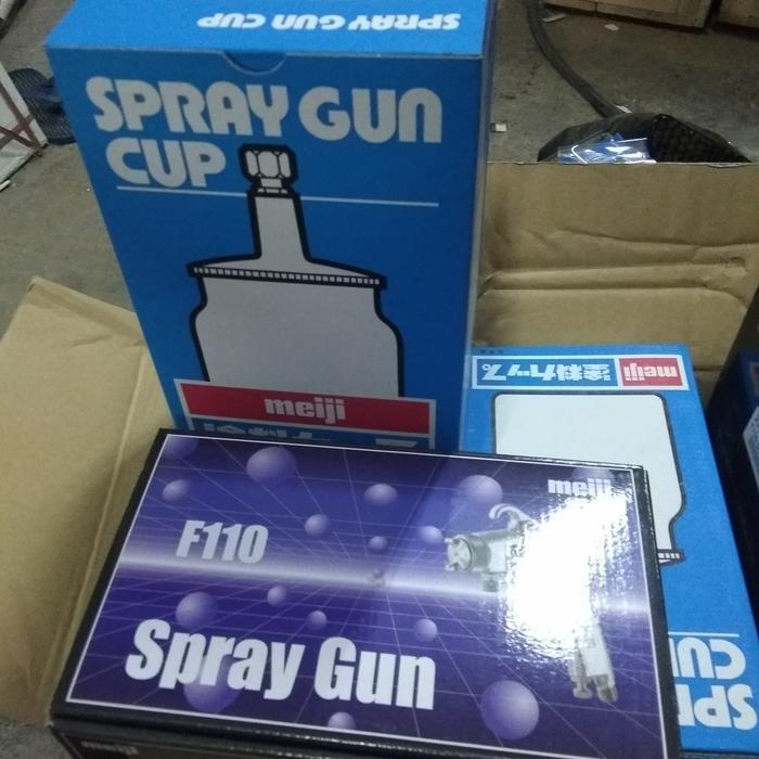 SPRAY GUN MEIJI F110 TABUNG BAWAH ORIGINAL JEPANG