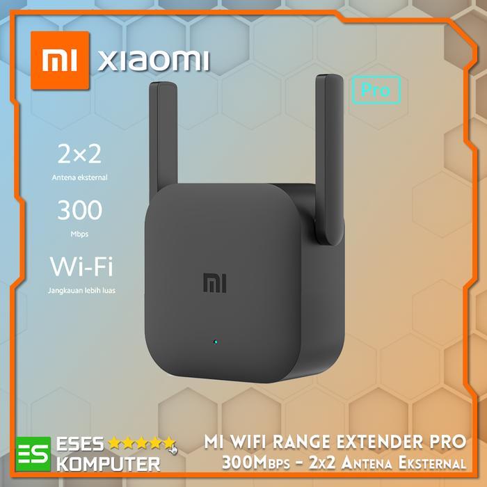Wifi Range Extender Xiaomi Mi Pro Id 300Mbps Wi-Fi Range Repeater