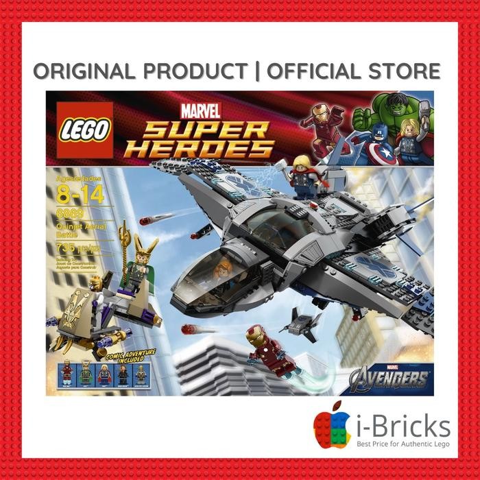 lego 6869 Quinjet aerial battle