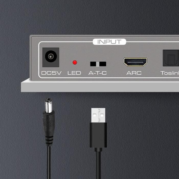 AVPRO AVQ030 ARC & SPDIF to Optical/Coaxial/Audio Converter DAC