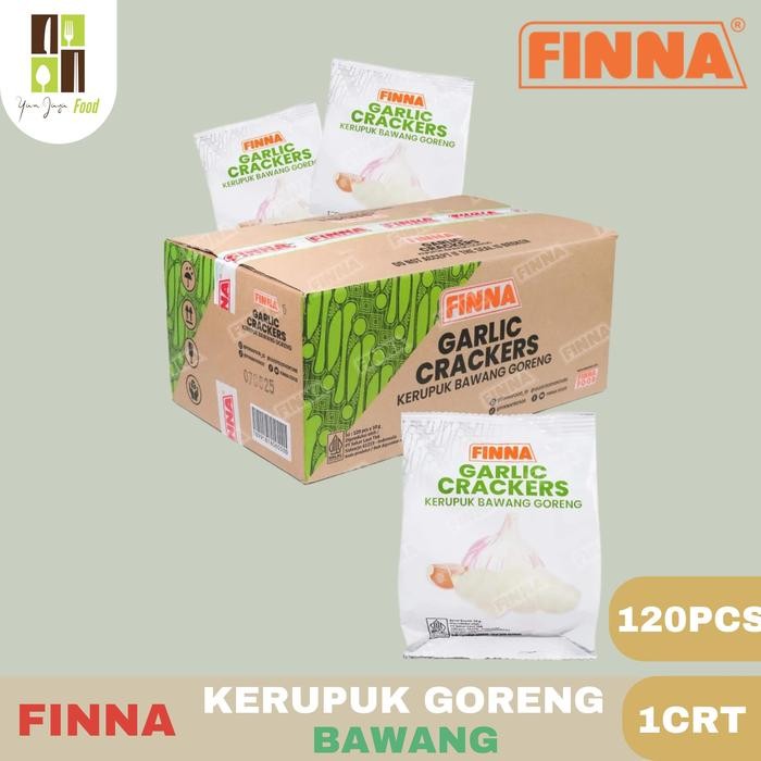 

DISKON KERUPUK UDANG GORENG FINNA 1 KARTON (120 PCS) Chips READY STOCK