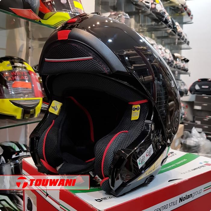 Promo Helm Nolan N104 Absolute Classic Gloss Black