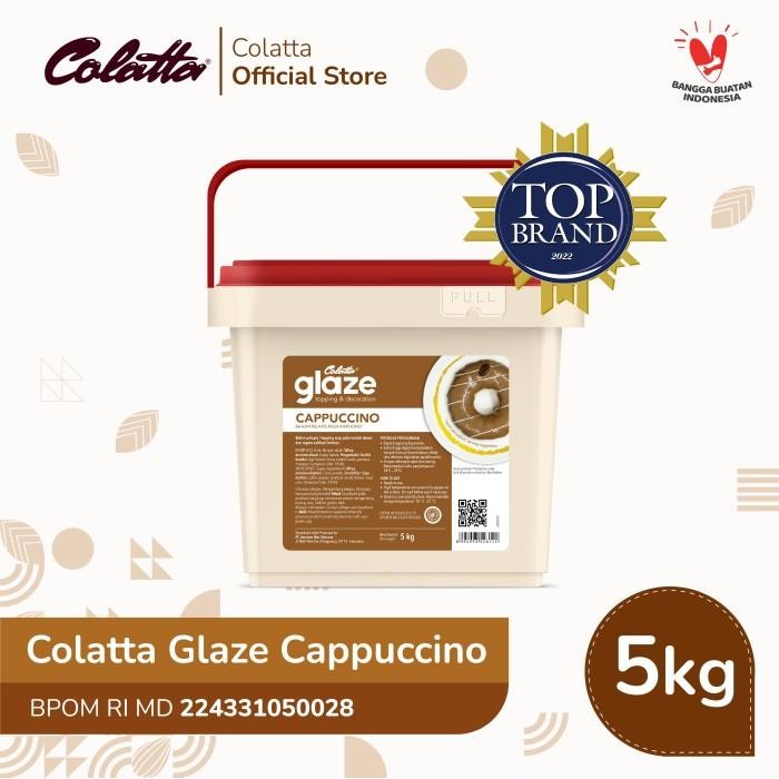 

Stok Baru Colatta Glaze Cappucino - Bahan Pelapis Rasa Cappucino 5Kg