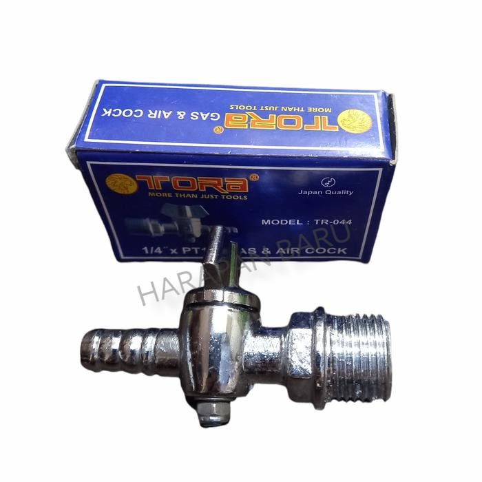 Bestbuy04 Kran Gas Tora 1/4"Pt1/2 Gas & Air Cock