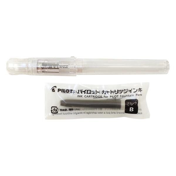 

Pilot Kakuno Fountain Pen Gel Ink Transparent Soft Colors Ef/F/M