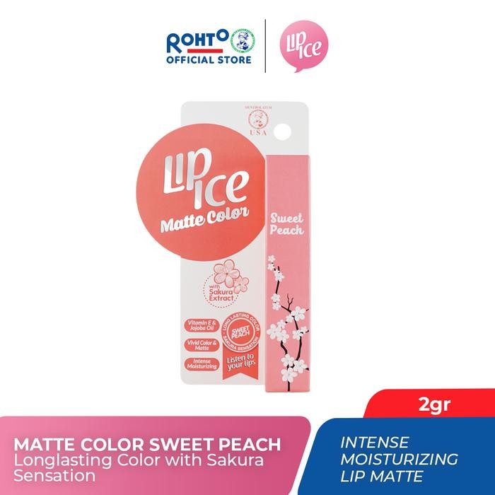 Lip Ice Matte Color Sweet Peach
