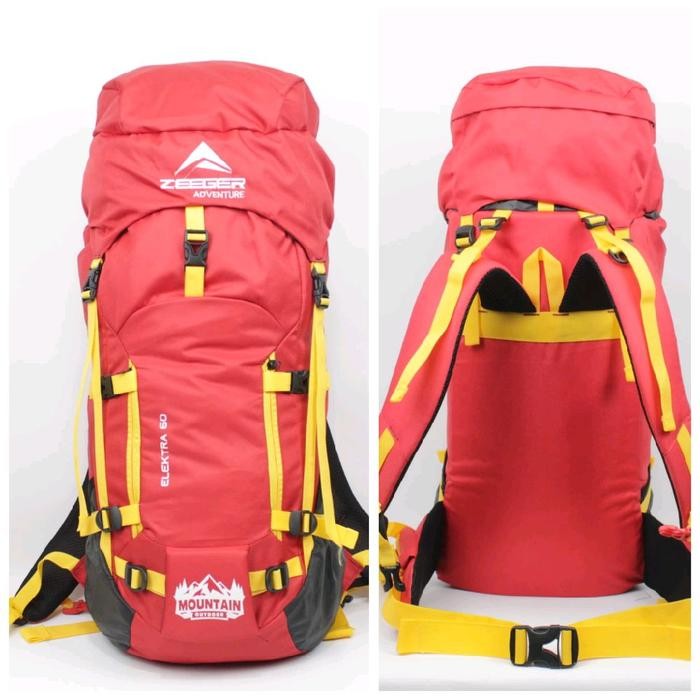 Tas Gunung/Tas Carrier 60 Liter Consina Dilengkapi Jas Hujan Anti Air