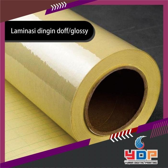 

Pilihan- Tambahan Laminasi Glossy / Doff Meteran (1,2)
