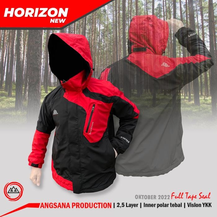 Bisa Grab Jaket Angsana Outdoor Series Horizon Orange