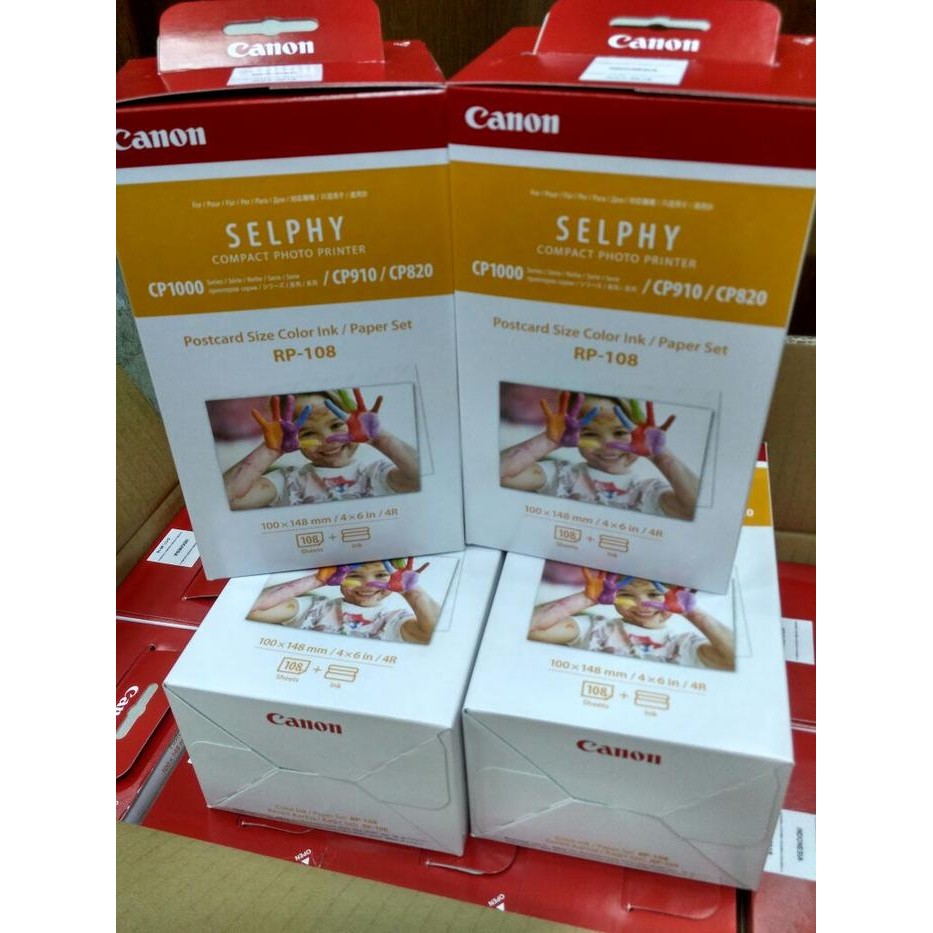 

CANON SELPY TINTA + PAPER SET RP-108