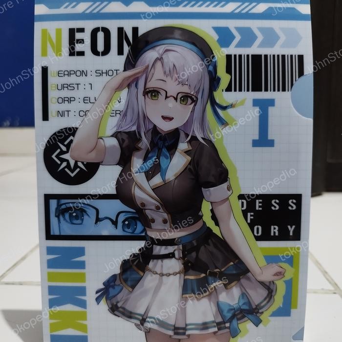 

NIKKE X FAMILYMART A5 CLEAR FILE