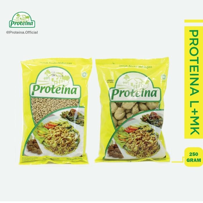 

Pilihan- Proteina L + Proteina Mk [Bundle 2Pcs] / Protein Nabati / Daging Nabati