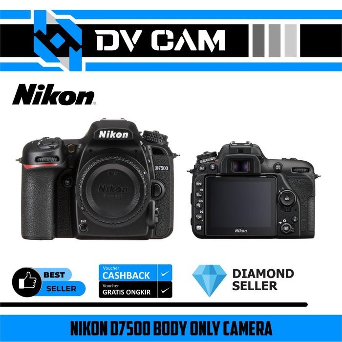 Nikon D7500 Body Only Camera Shopeseler