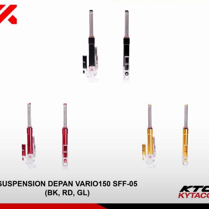 SHOCK TABUNG DEPAN KTC KYTACO/SHOCK SUSPENSION MOTOR Vario 150 OLD