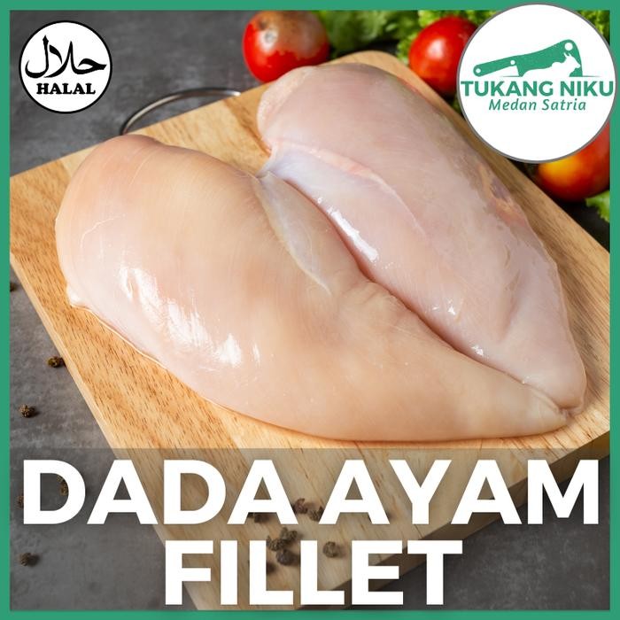 

Pilihan- Dada Ayam Fillet - Halal Daging Fresh Frozen Boneless Filet Segar Beku