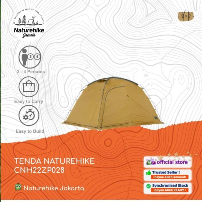 TENDA NATUREHIKE CNH22ZP028 SAND DUNE 7.6 2P / 2 ORANG CAMPING