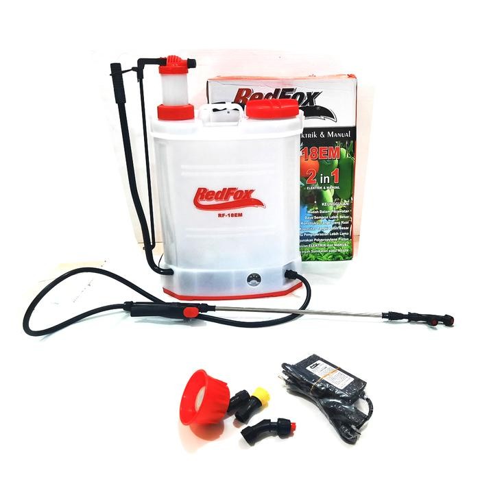 REDFOX Sprayer 2 fungsi Electric & Manual Pressure Sprayer 18 Liter