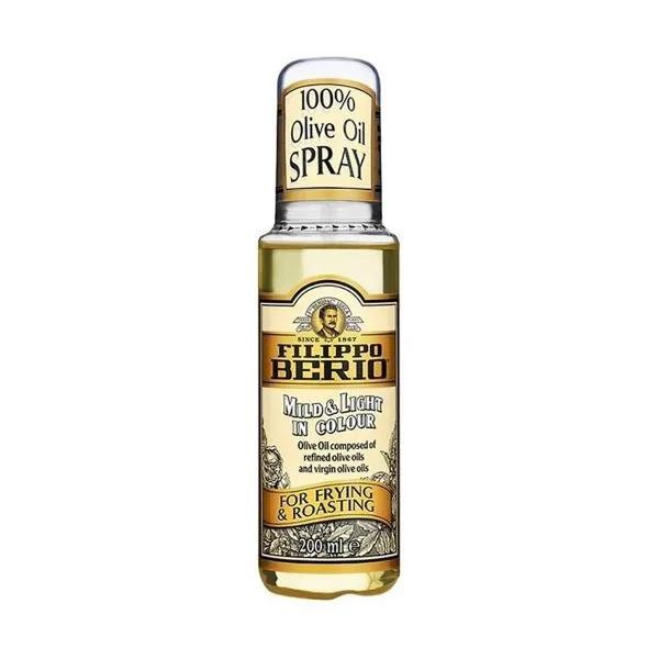

DISKON Filippo Berio Extra Light Olive Oil Spray / Minyak Zaitun Spray 200ml READY STOCK
