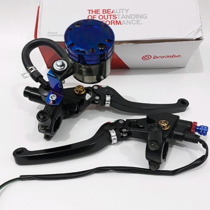 New Master Rem Brembo Radial Tabung 2 Tone Universal Aerox Vario Beat Scoopy Mio Fino Vixion Ninja