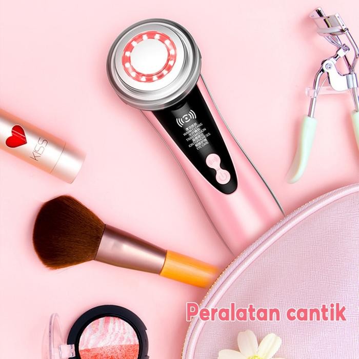 Alat Setrika Wajah-Pemijat Perawatan Wajah Anti Aging Facial Recharge USB