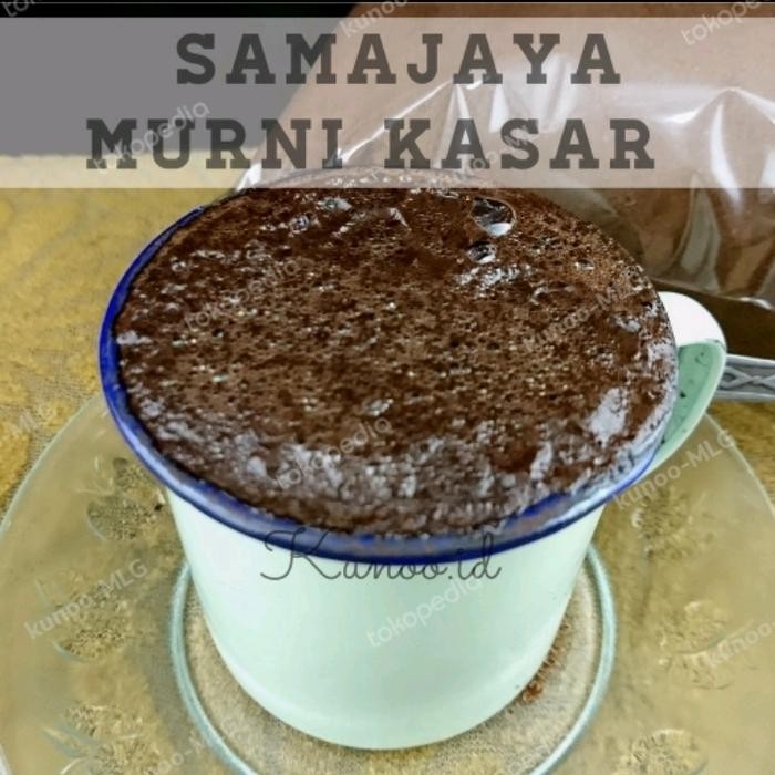 

ASLI [Kopi Viral Tktok] 250gr Kopi Bubuk Murni Kasar SAMA JAYA Malang READY STOCK