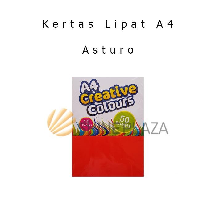 Pilihan- Kertas Lipat A4 Asturo - Origami Paper Asturo A4 Isi 50 Lembar