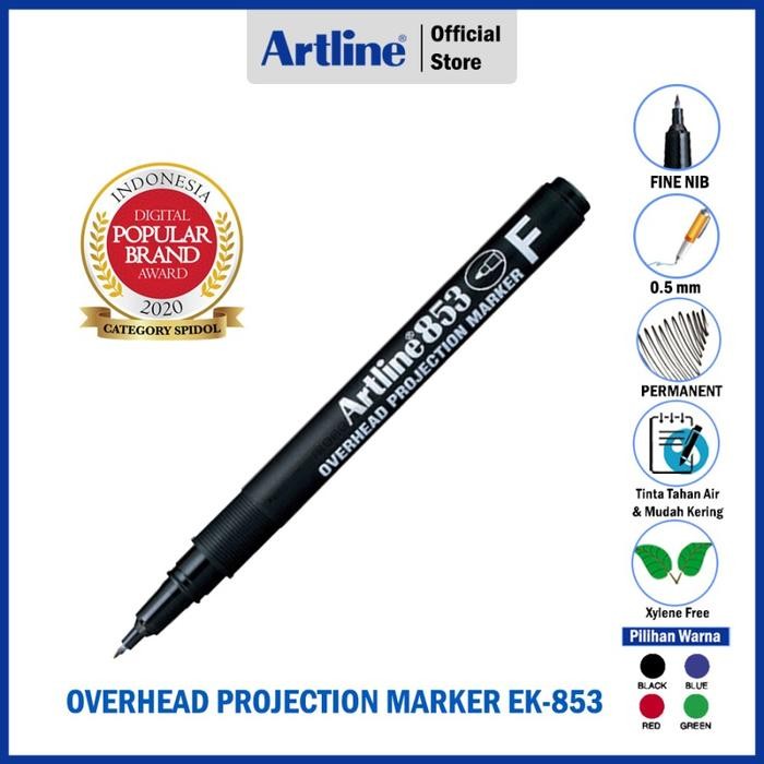 

New SPIDOL ARTLINE PERMANENT OHP OVERHEAD PROJECT MARKER EK-853