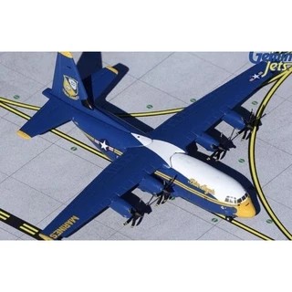 Diecast Pesawat Hercules C-130J Blue Angles 1/400 By Gemini Macs